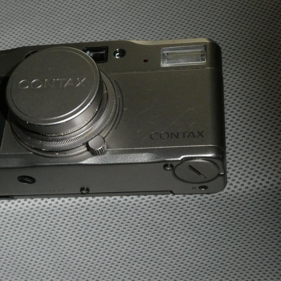 CONTAX　TVS シルバー レンジファインダーカメラ