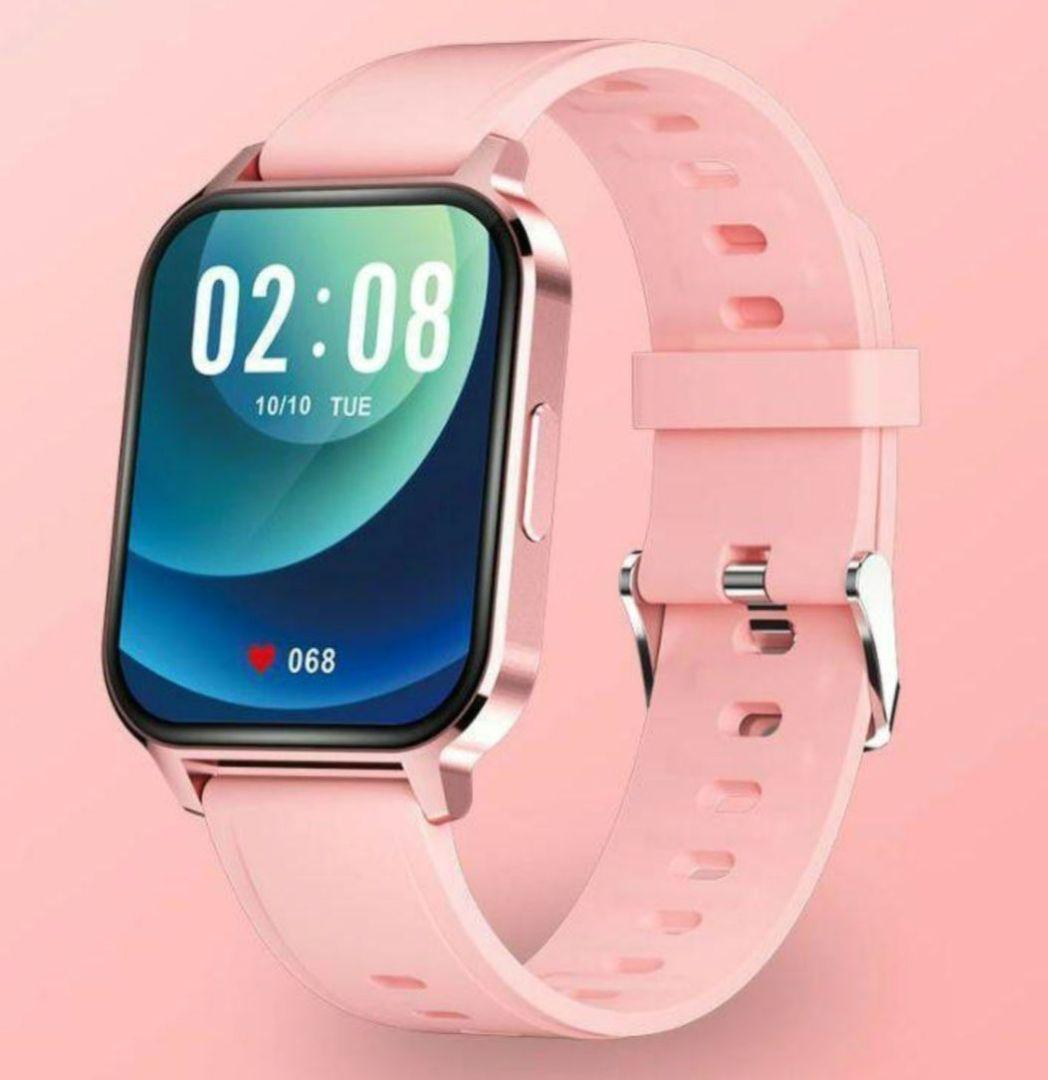 ❤スマートウォッチ ダイヤモンドデザイン 通話機能 3種ベルト付