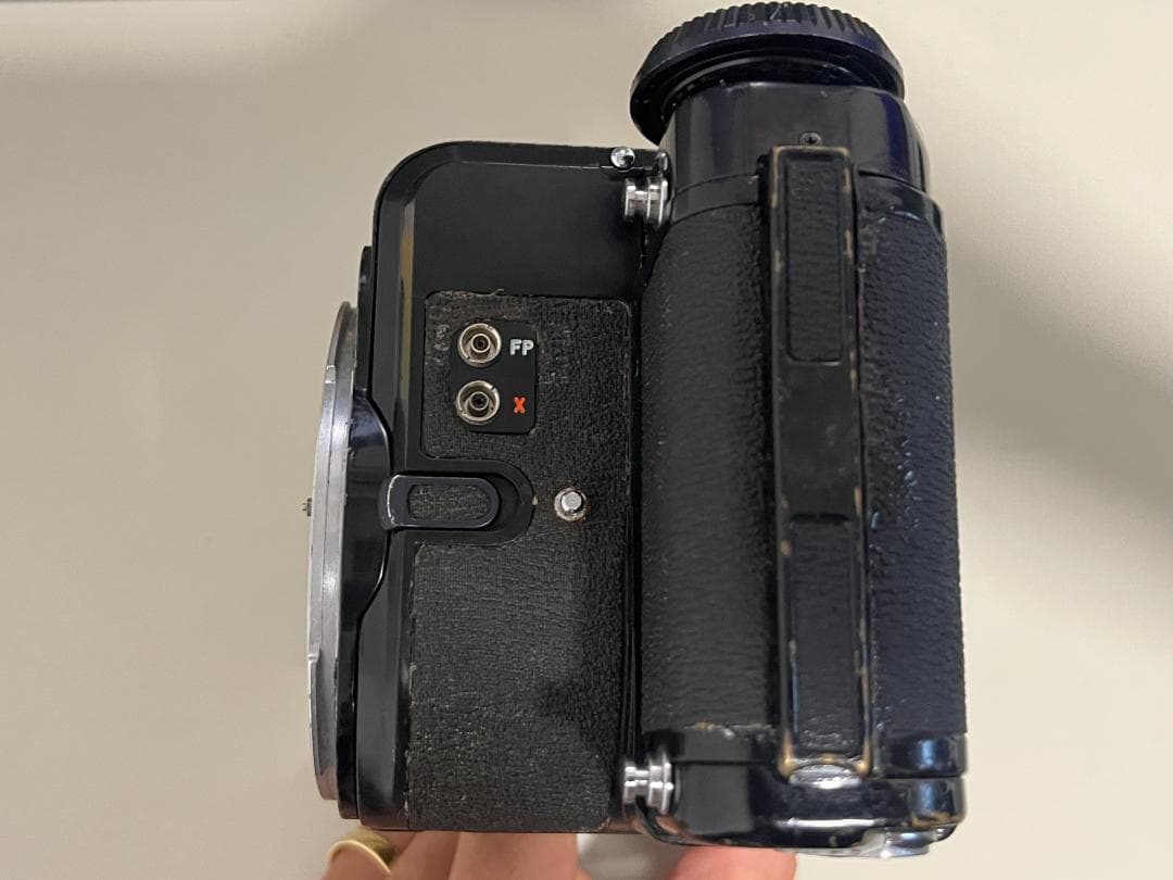 ペンタックス67 MLU 後期型 動作良好 グリップ付