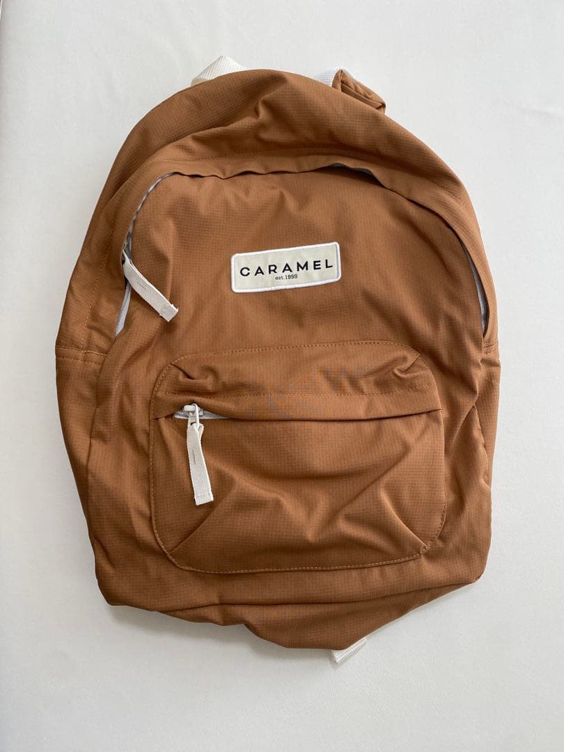 (新品未使用タグ付き)caramel キャラメル　バックパック　キッズリュック