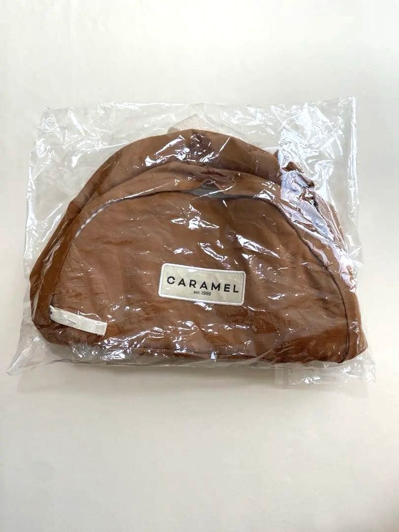 (新品未使用タグ付き)caramel キャラメル　バックパック　キッズリュック