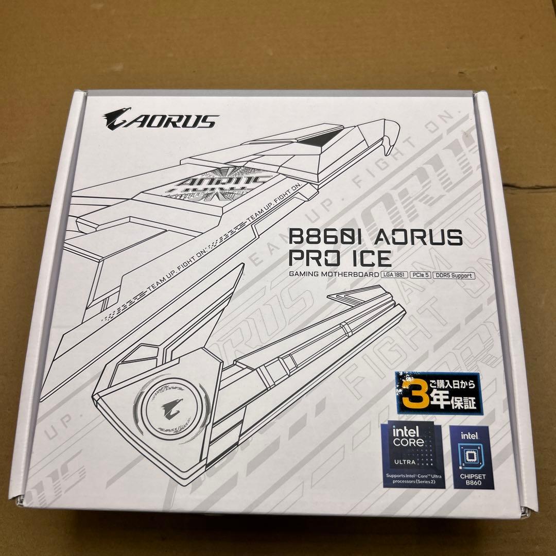 GIGABYTE B860I AORUS PRO ICE マザーボード