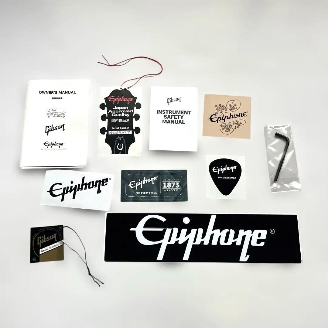 ギター Epiphone Les Paul Custom Alpine White