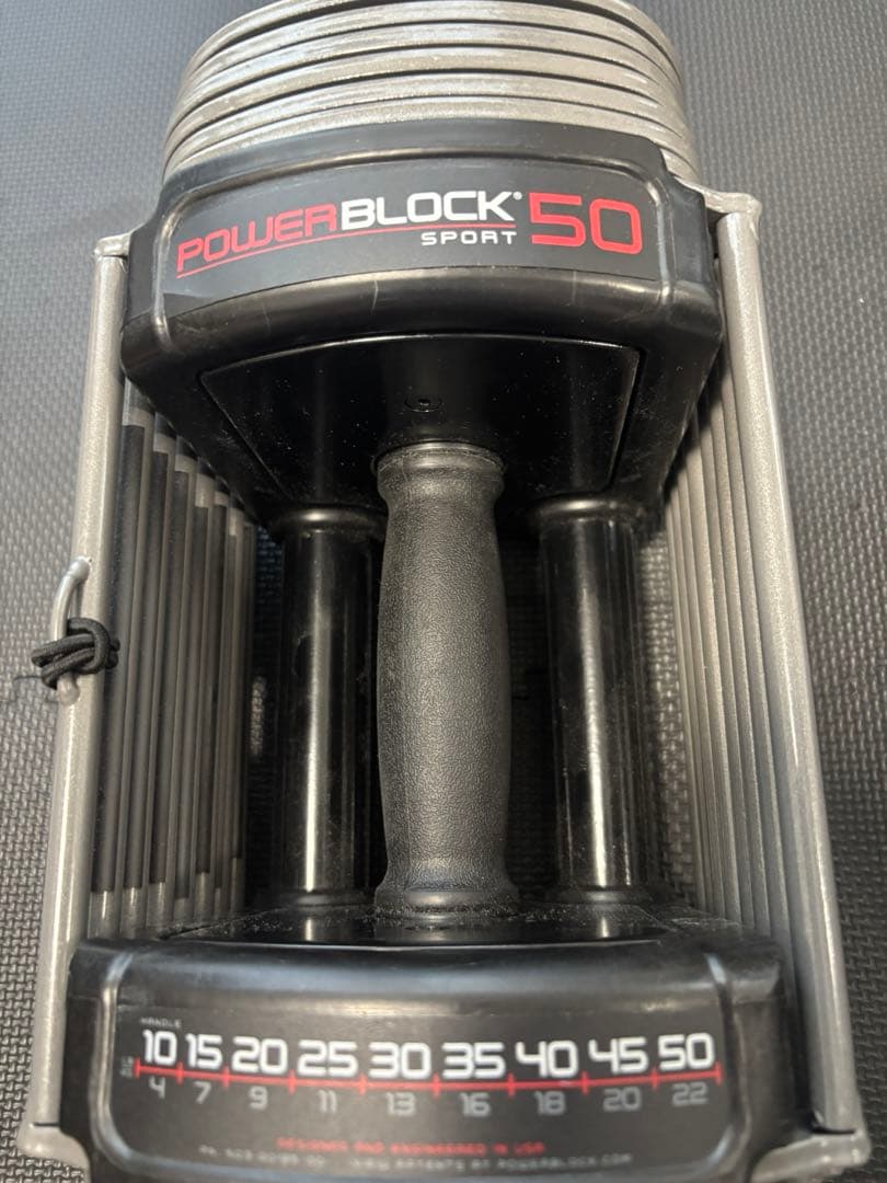 mnt　POWERBLOCK SPORT 50 可変ダンベル　22kg①