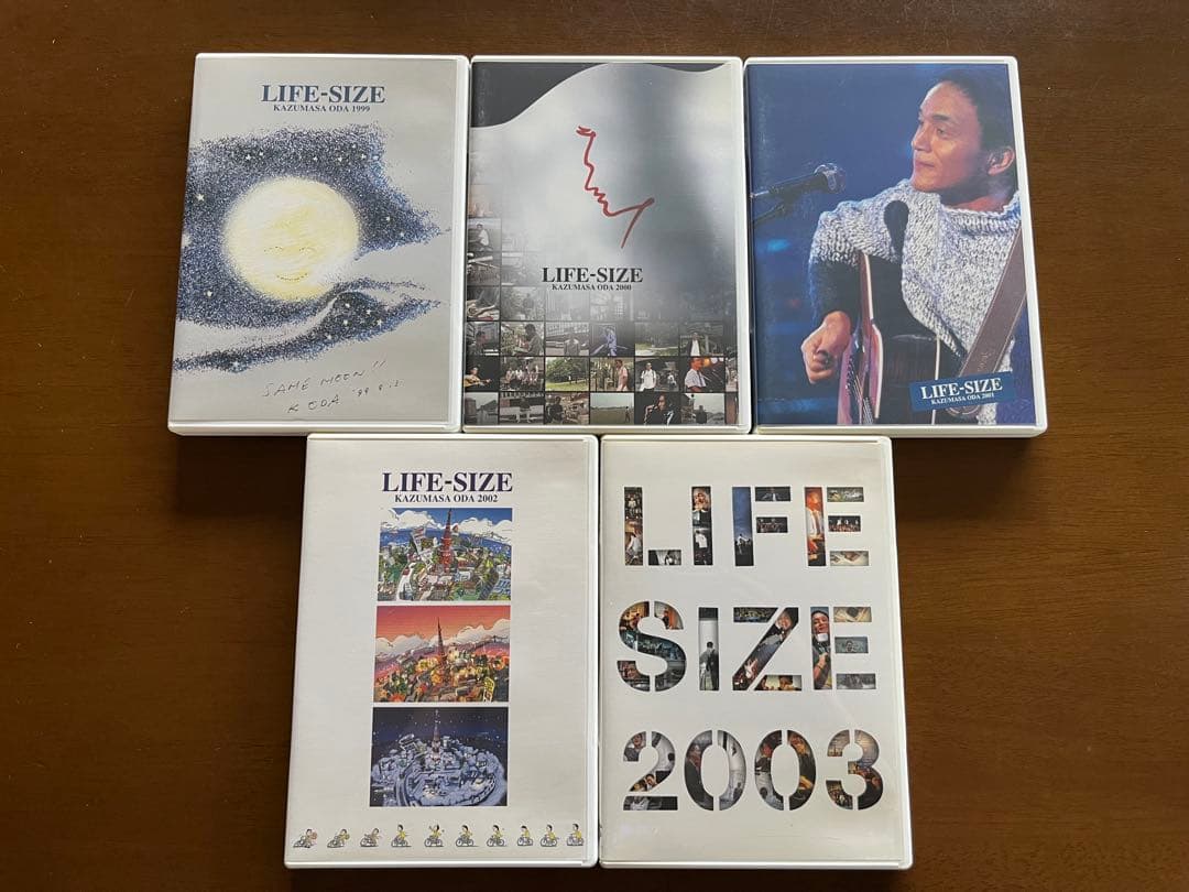小田和正LIFE-SIZE ライフサイズDVD10枚 1994年〜2003年