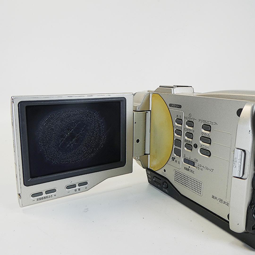 動作品ソニー DCR-TRV10 Mini DVビデオカメラDVDダビングに最適