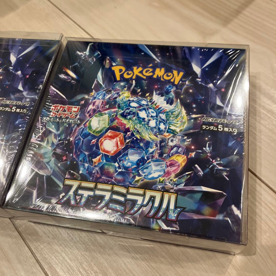 ステラミラクル　新品未開封シュリンク付きBOX ポケモンカード