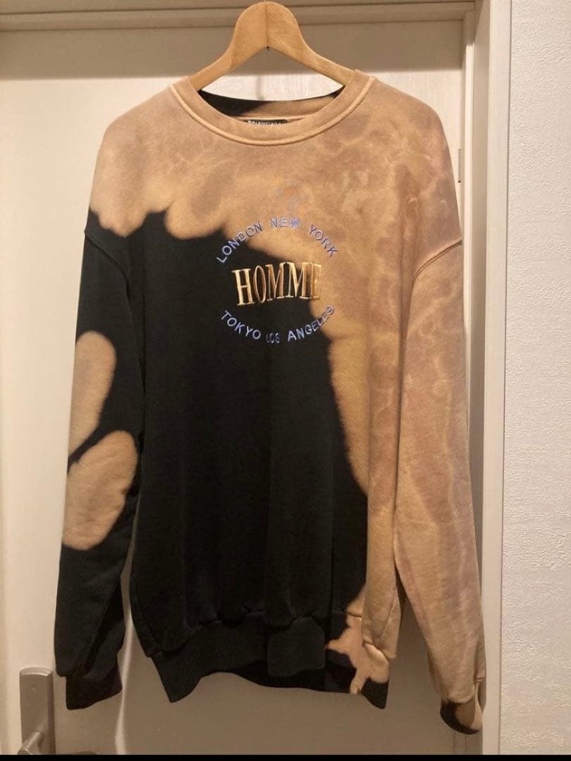 バレンシアガ　ブリーチ　スウェット　XS