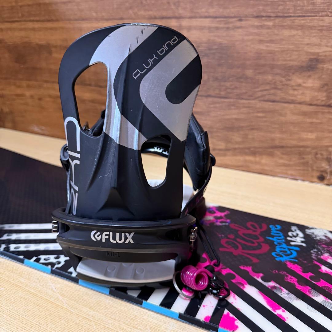 美品　RIDE FLUX レディース　スノーボード5点　初心者オススメ　かわいい
