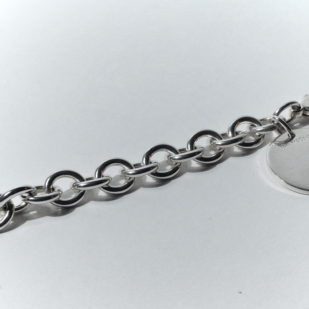 アクセサリー OLD \"TIFFANY&CO.\" ROUND PLATE BRACELET
