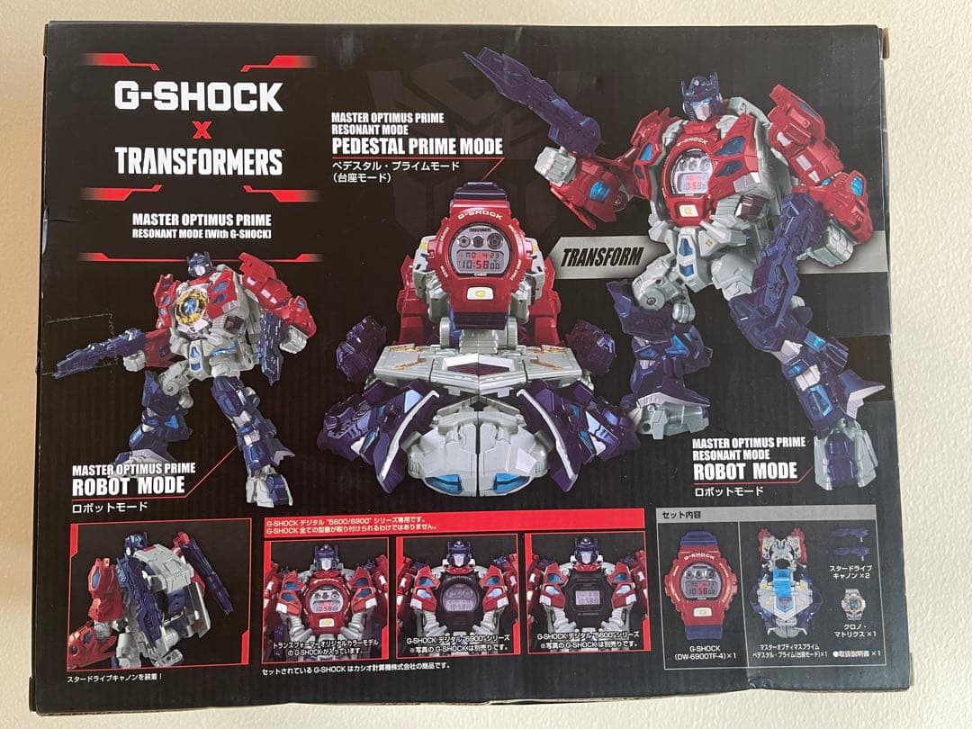 G-SHOCK コラボ トランスフォーマー DW-6900TF-SET