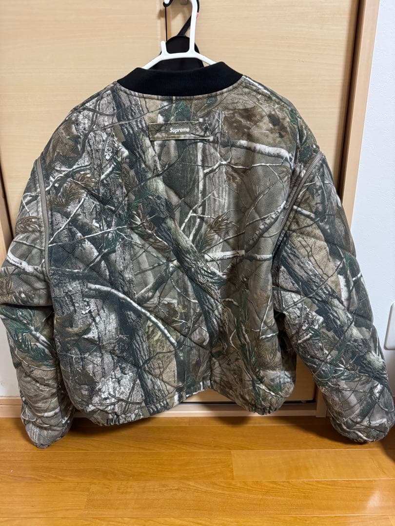 美品！supreme リアルツリー　ボンバージャケット　M