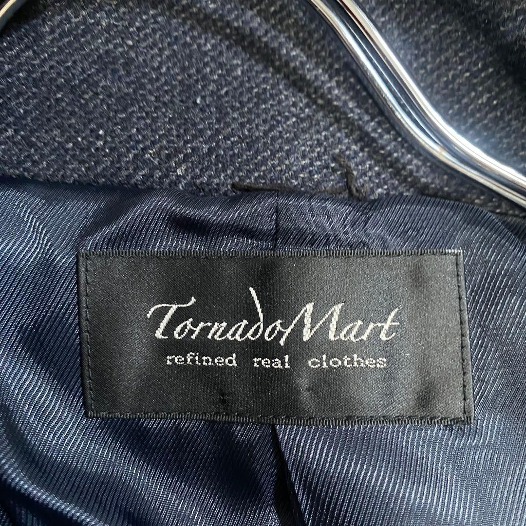 松坂桃李着用モデル⭐︎トルネードマート ウール ドレープコート ダブルジップ