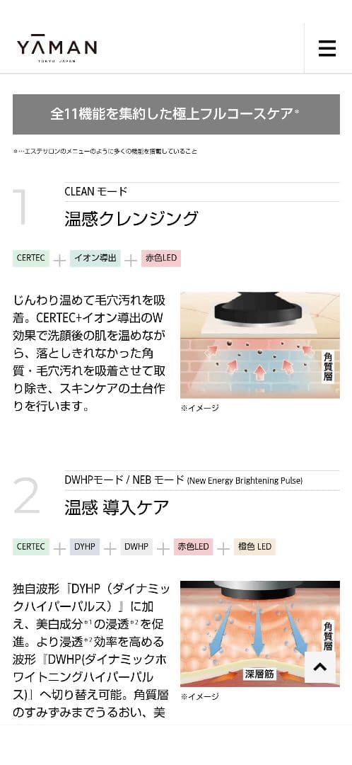 ヤーマン　美顔器　フォトプラス　プレステージsp Ⅲ デイリーモード