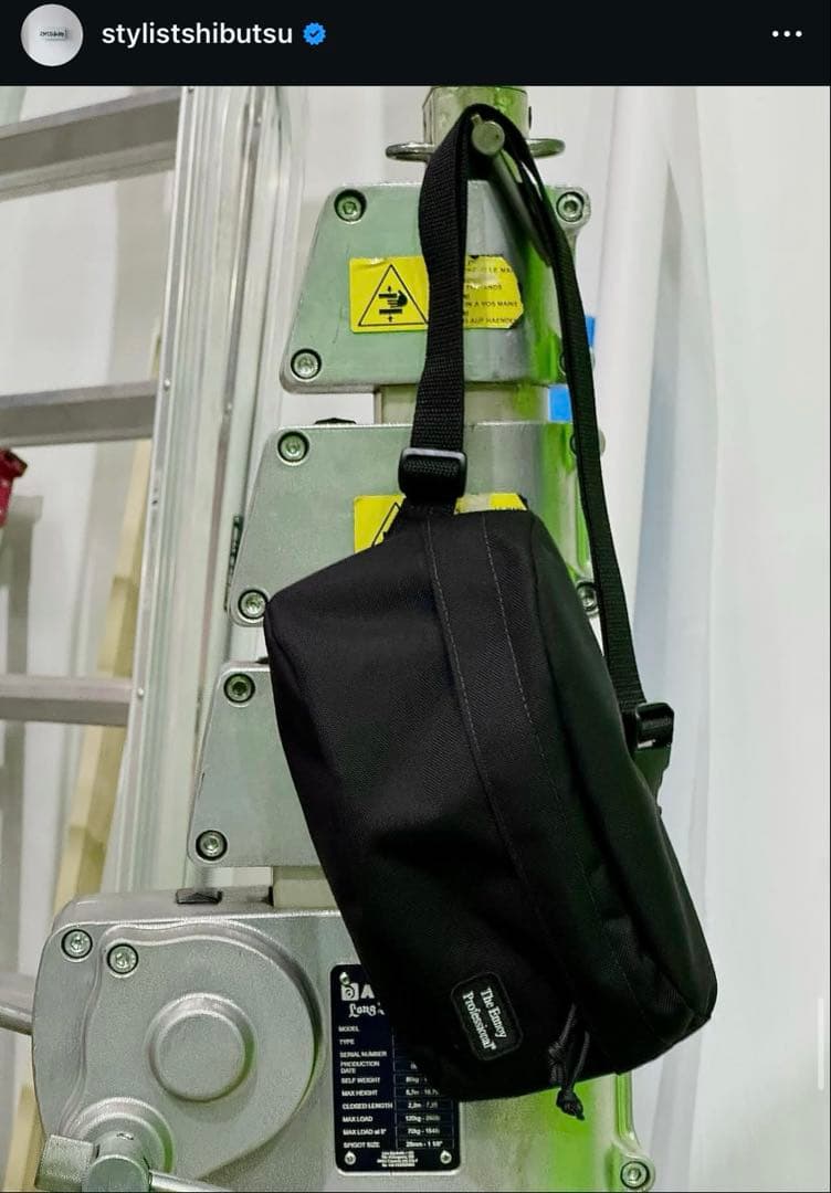 ス*ク様 ENNOY ウエストバッグ 黒　スタイリスト私物　コウイチロウ