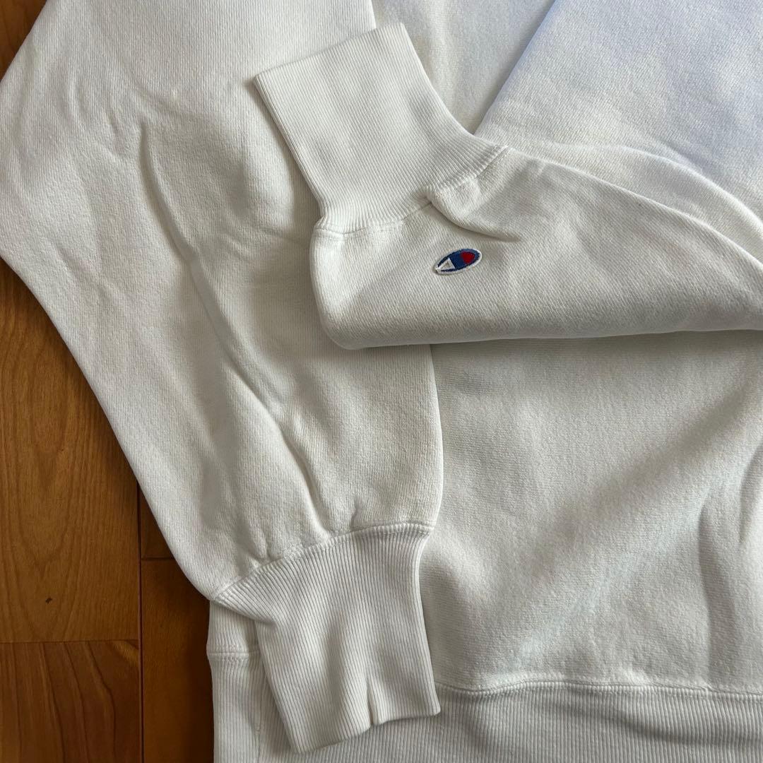 希少 USA製 90s リバースウィーブ 目なし 白 XLサイズ 美品