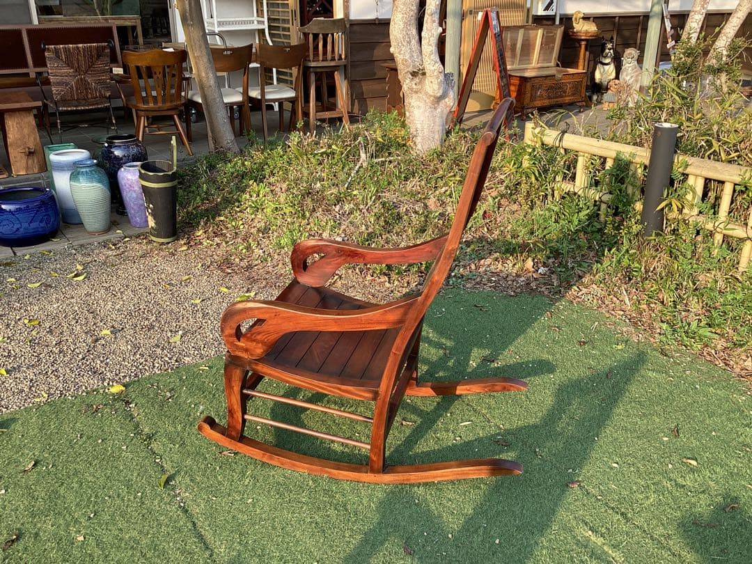 [ Minka　]木製　ロッキングチェア　ヴィンテージ　レトロ