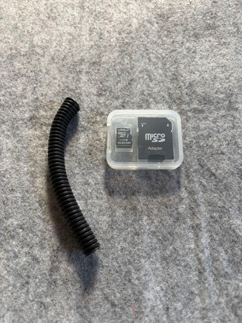 コムテック　ドライブレコーダー COMTEC　2カメラ　前後　ZDR035