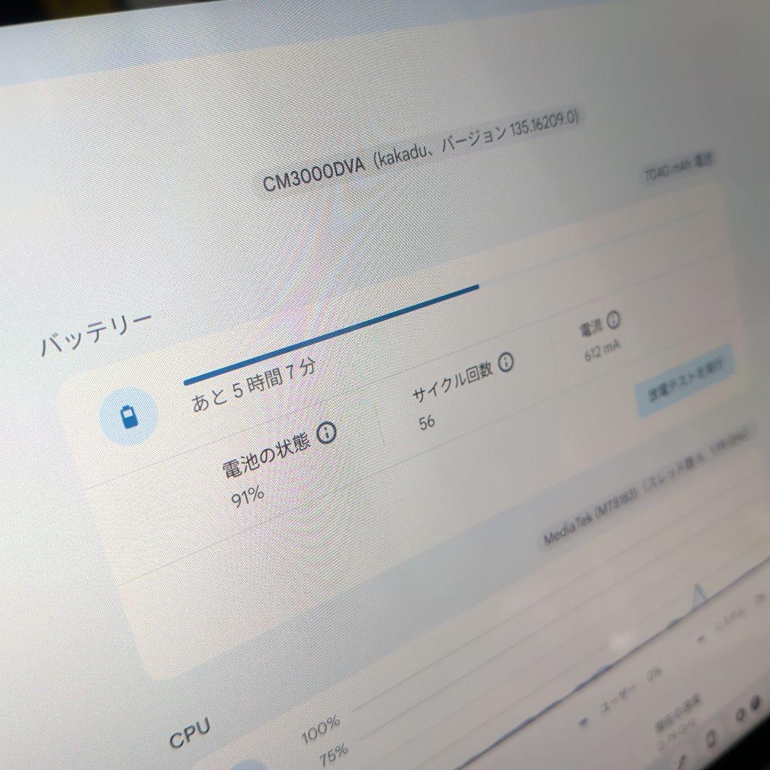 ASUS Chromebook Detachable CM3(中古)