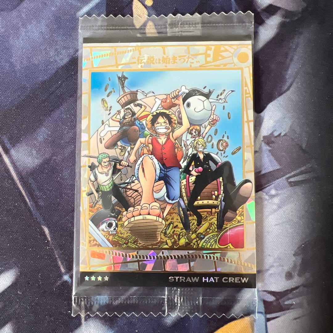 ワンピース　ウエハースカード　麦わらの一味 2枚セット