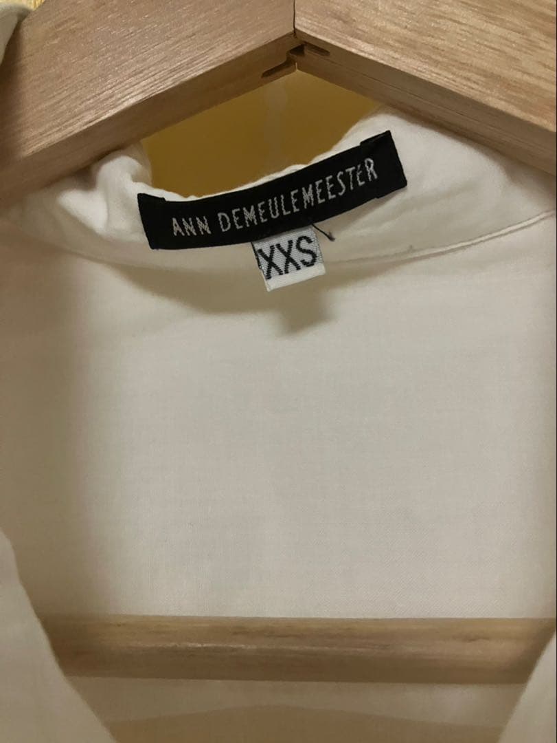 ANN DEMEULEMEESTER ホワイトシャツ XXS