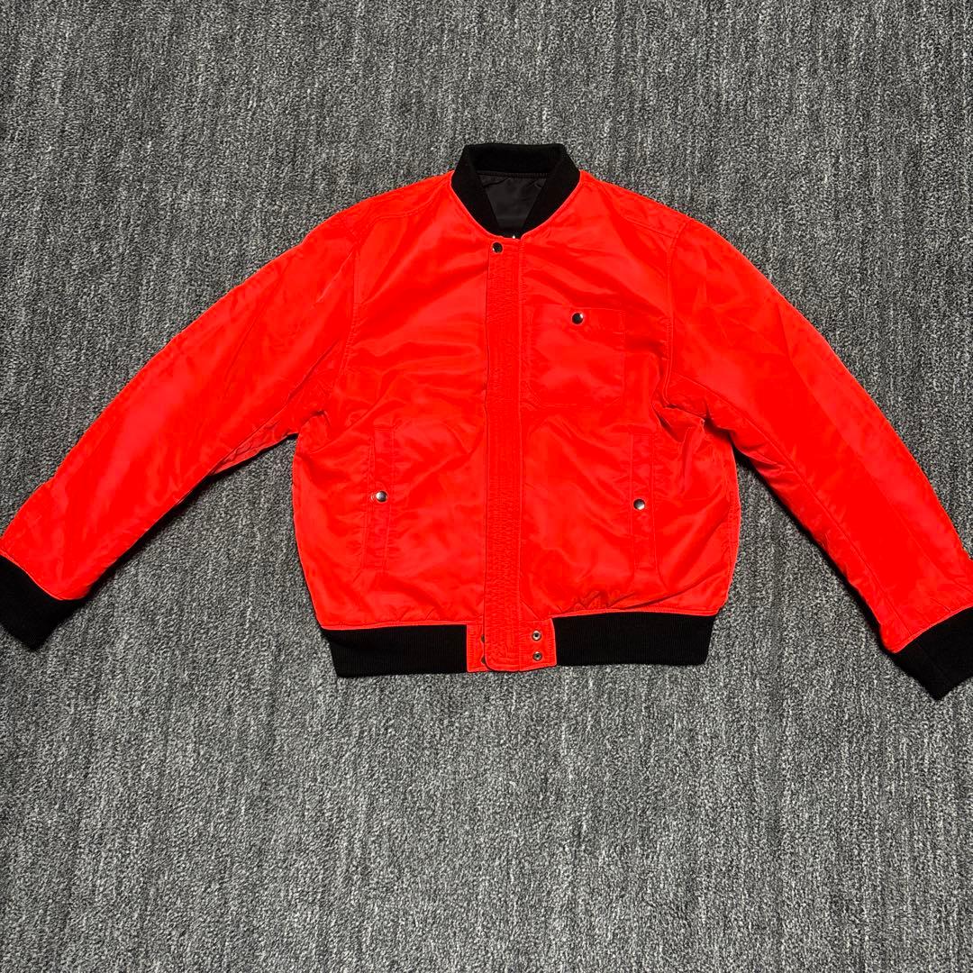 ディーゼルリバーシブルジャケット ブラック オレンジ