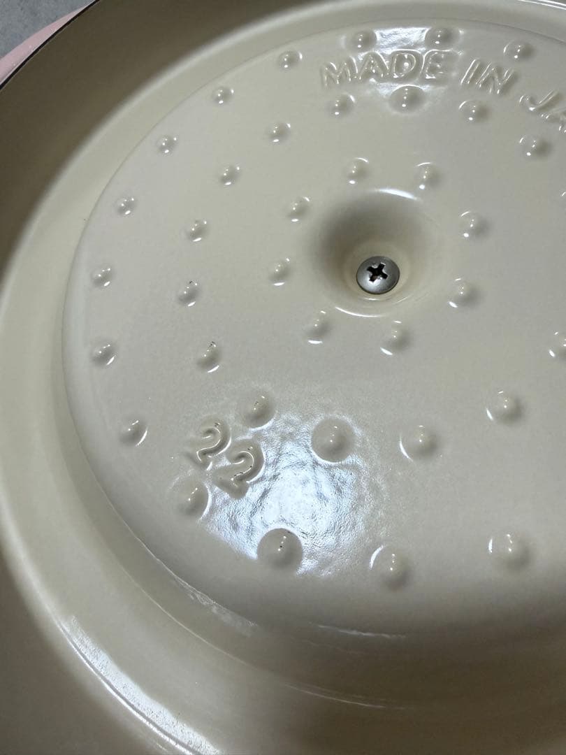 VERMICULAR バーミキュラ ホーロー鍋 22cm レシピブック付き