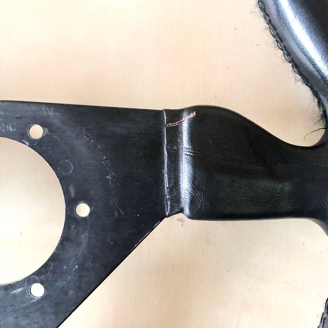 personal ステアリング 革巻き 35Φ ホーンボタン付