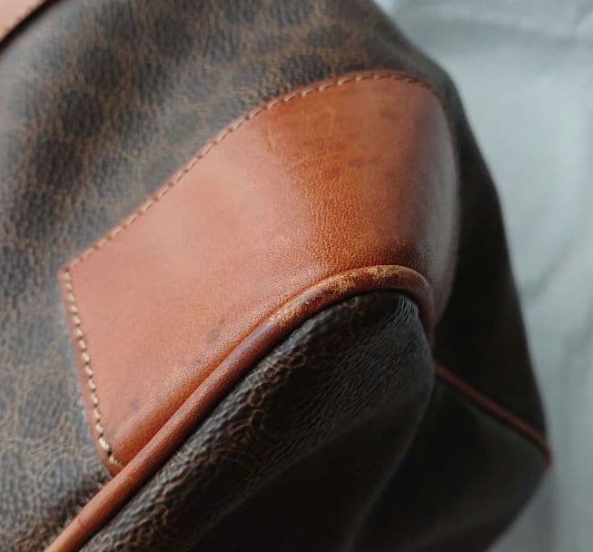 セリーヌ(CELINE)　ボストンバック　M13　ヴィンテージ マカダム柄