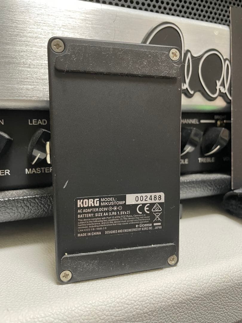 ギター KORG MIKU STOMP