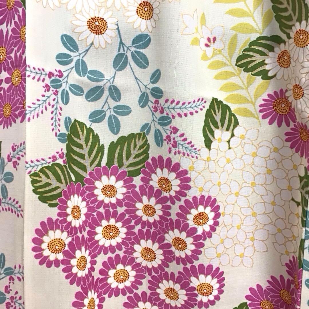 新品☆タグ付☆きもの道楽☆浴衣☆夏小紋☆セオアルファ☆匿名配送