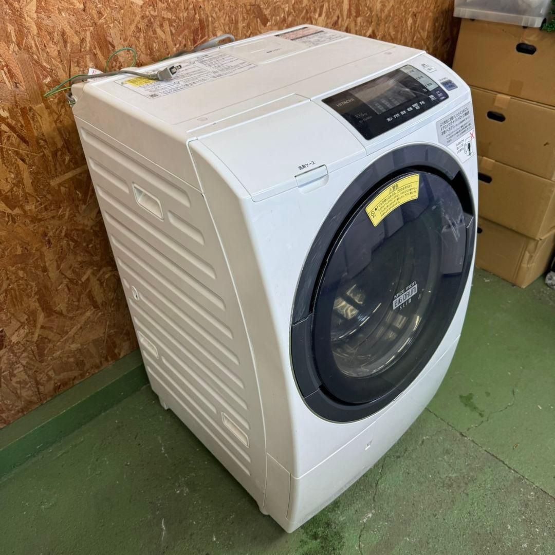 29A6 送料設置無料　日立　ドラム式洗濯機　10㌔　乾燥機能付き