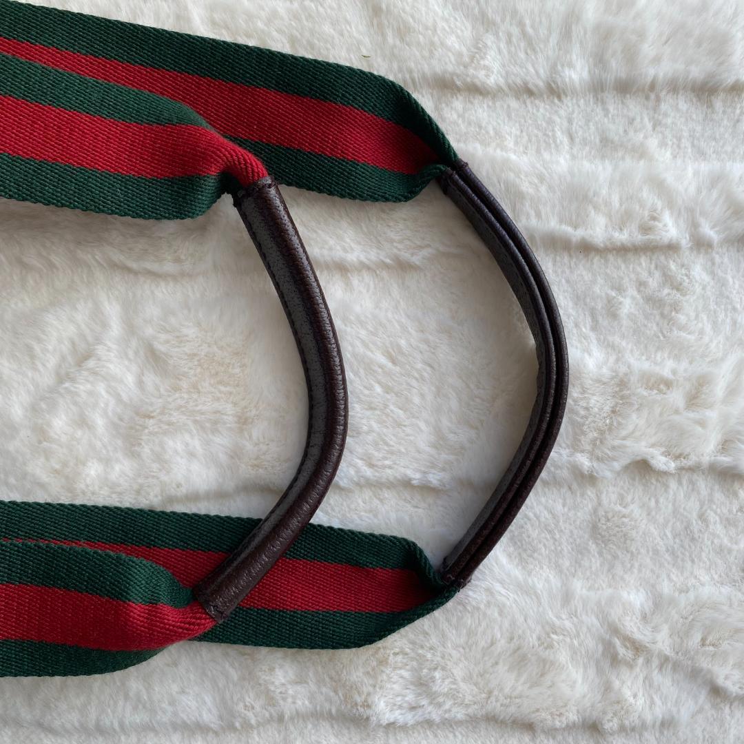 GUCCI シェリーラインGG柄 キャンバス トートバッグ ブラウン 人気モデル