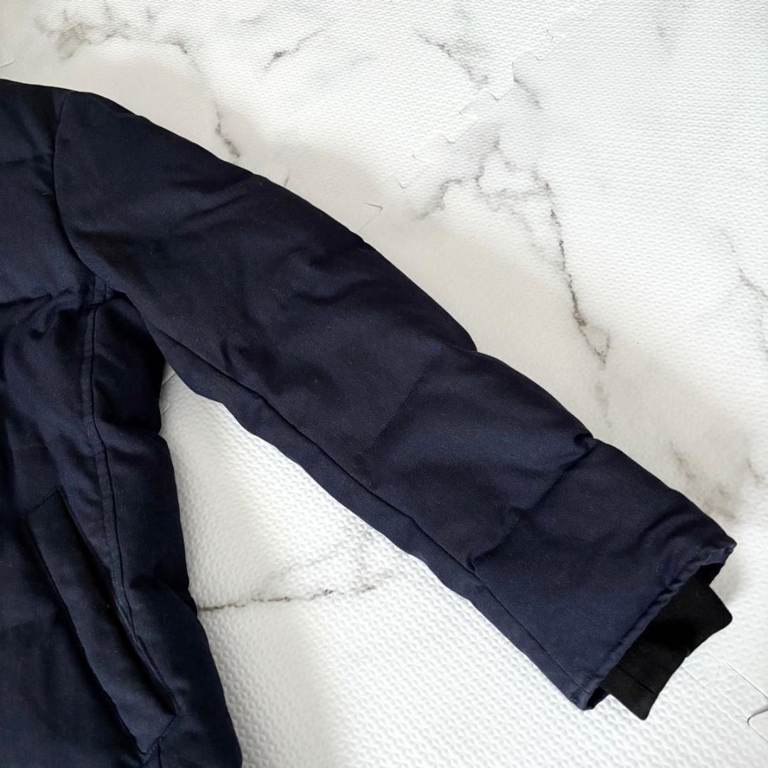 DANTON Ray BEAMS フードダウンコート　ネイビー　36 ラクーン