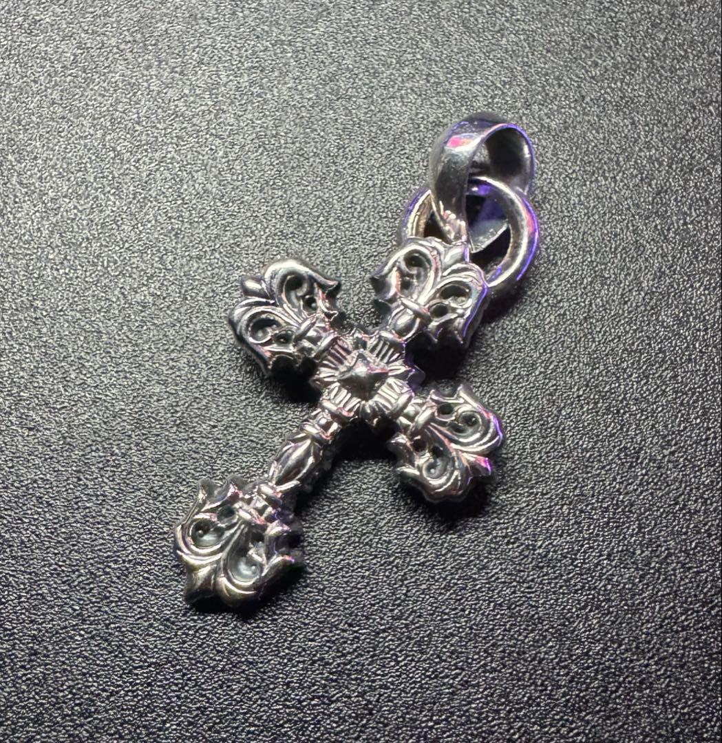 クロムハーツ フィリグリークロス withベイル ネックレス 新品加工