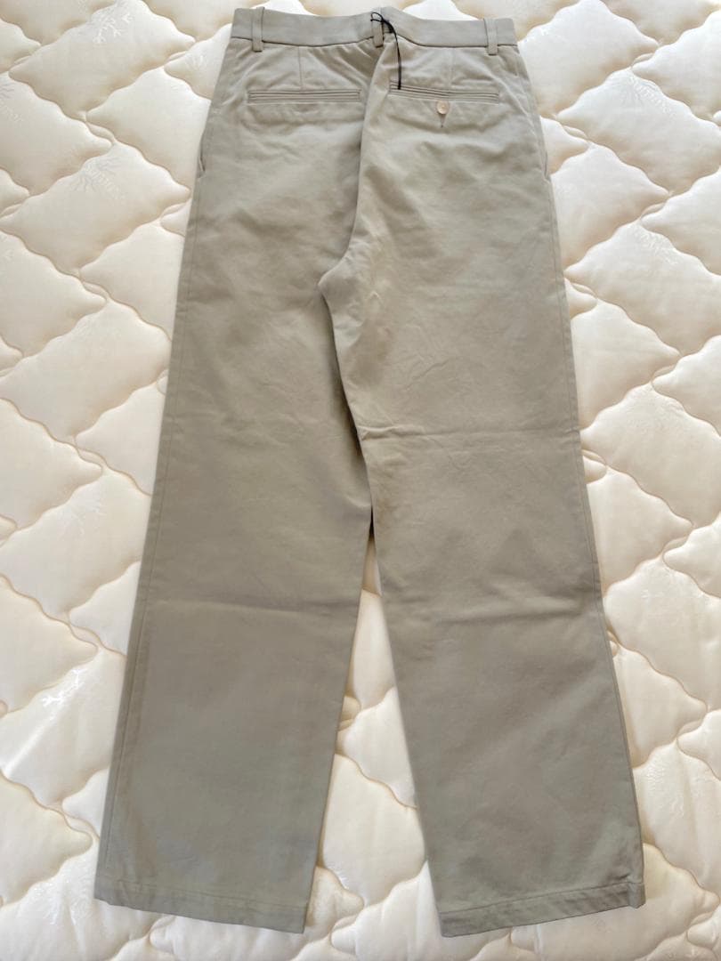 新品 オーラリー WASHED FINX CHINO NARROW PANTS