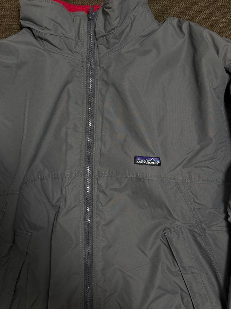 Patagonia グレー シェルドシンチラ vintage USA製 90s