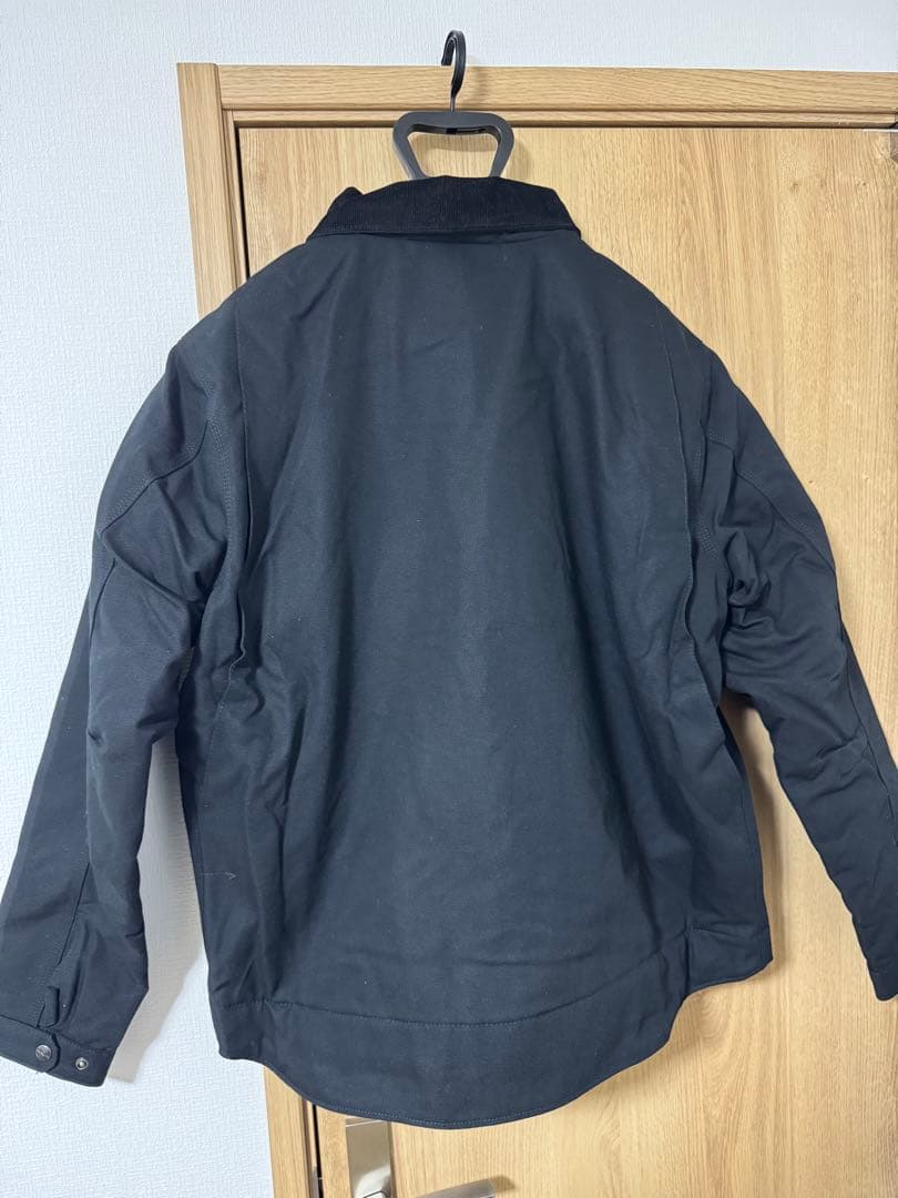 ジャケット・アウター Carhartt DUCK DETROIT JACKET BLACK XL