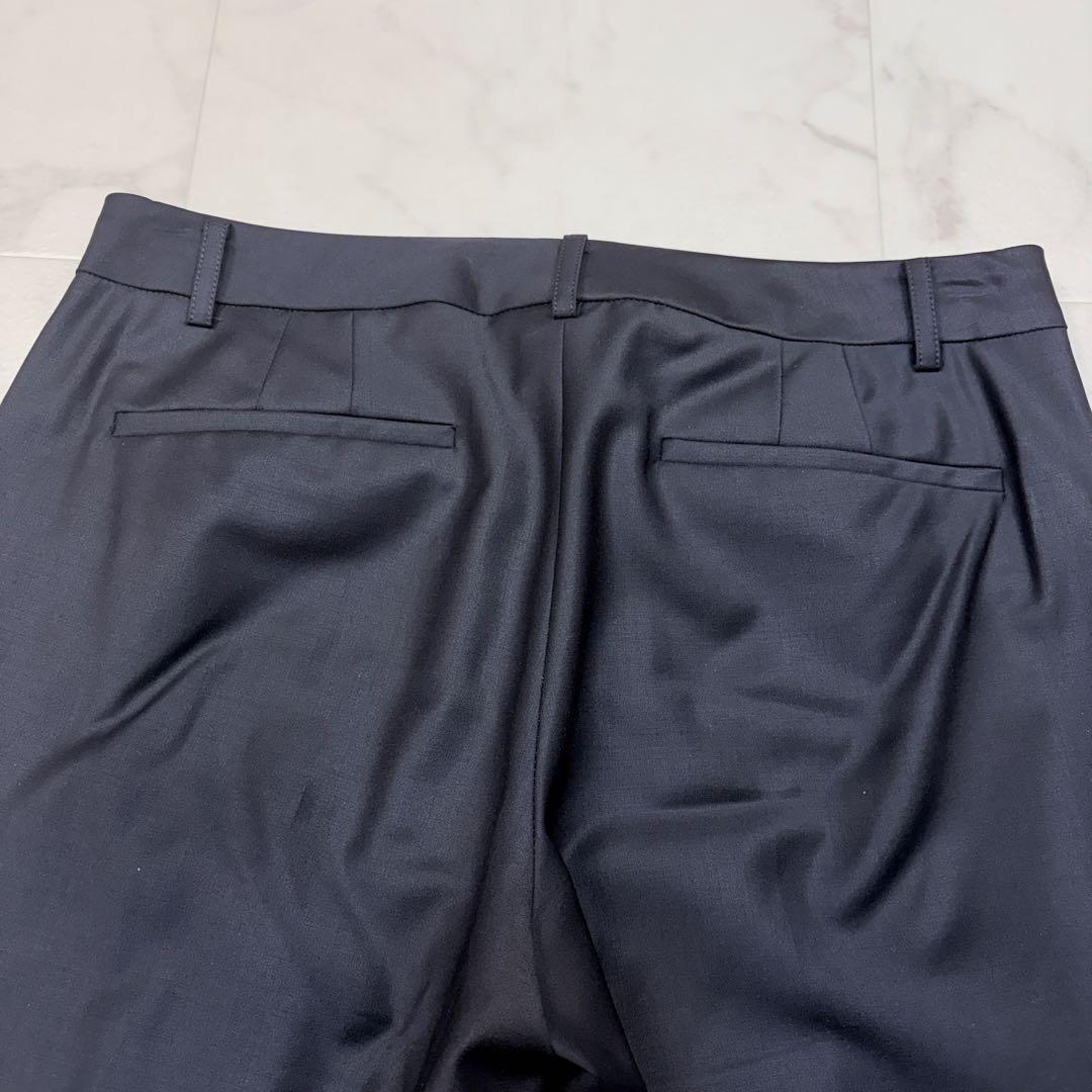 セオリーリュクス　パンツスーツ　黒　40 日本製　ビジネス　セットアップ