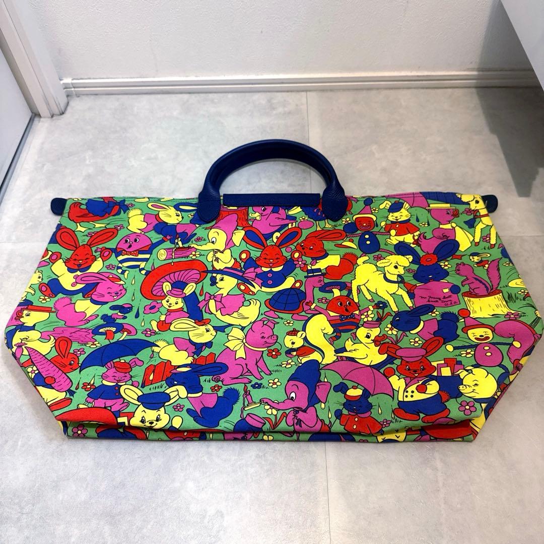 美品ロンシャン ジェレミースコット Longchamp Jeremy Scott