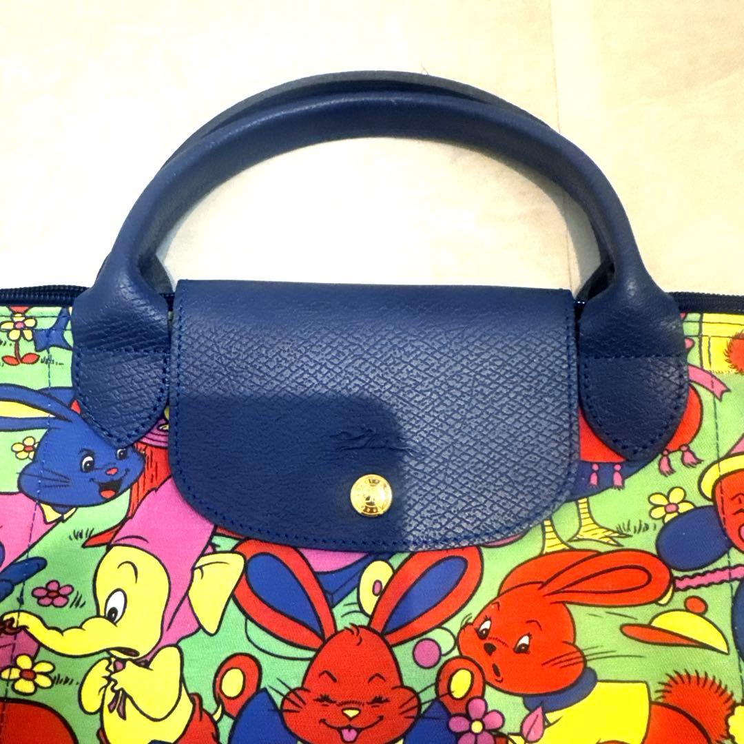 美品ロンシャン ジェレミースコット Longchamp Jeremy Scott