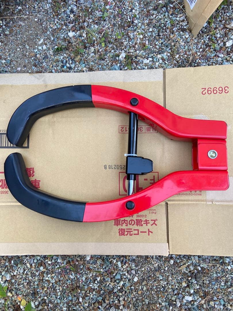 Z様HORNET タイヤロックとハンドルロックセット