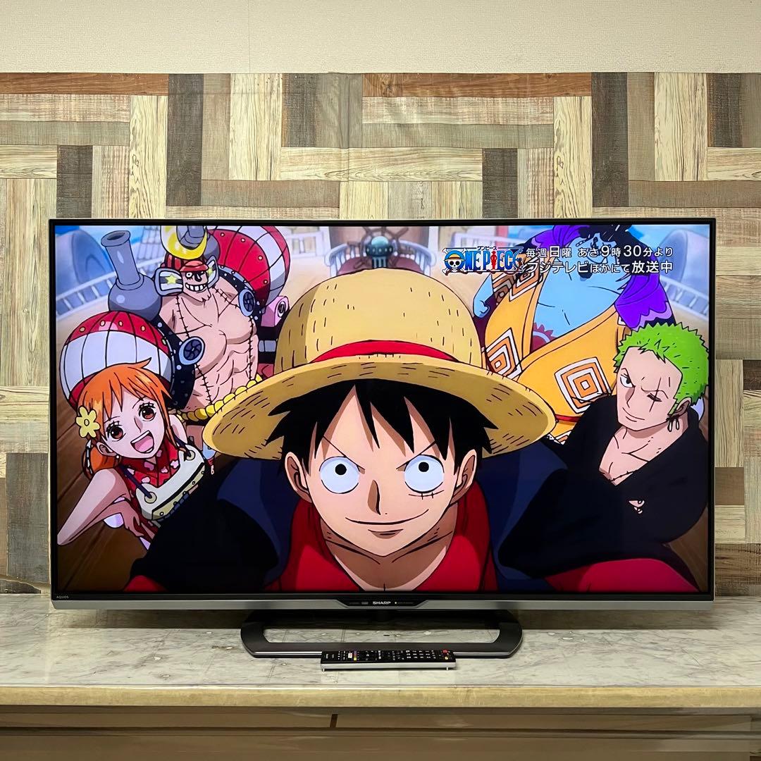 即日受渡❣️全国送料込シャープ52型4KテレビYouTube.Netflix視聴