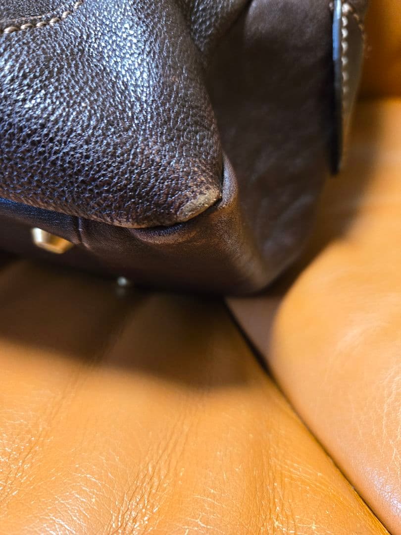 土屋鞄製造所　土屋鞄　アジール　キャリア　ブリーフケース　こげ茶