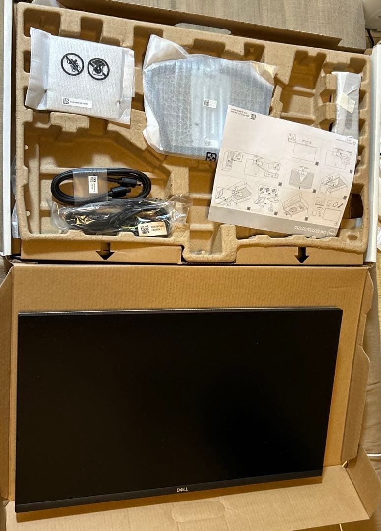 DELL 27インチ　ディスプレイ　S2721Q スタンド未使用　箱付き