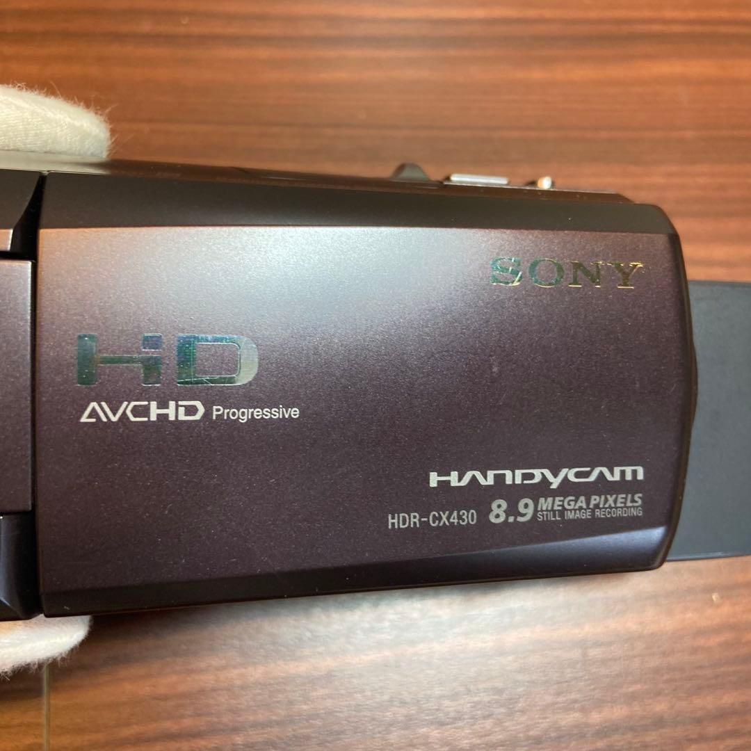 SONY HDR-CX430V ビデオカメラ ほぼ新品 4957
