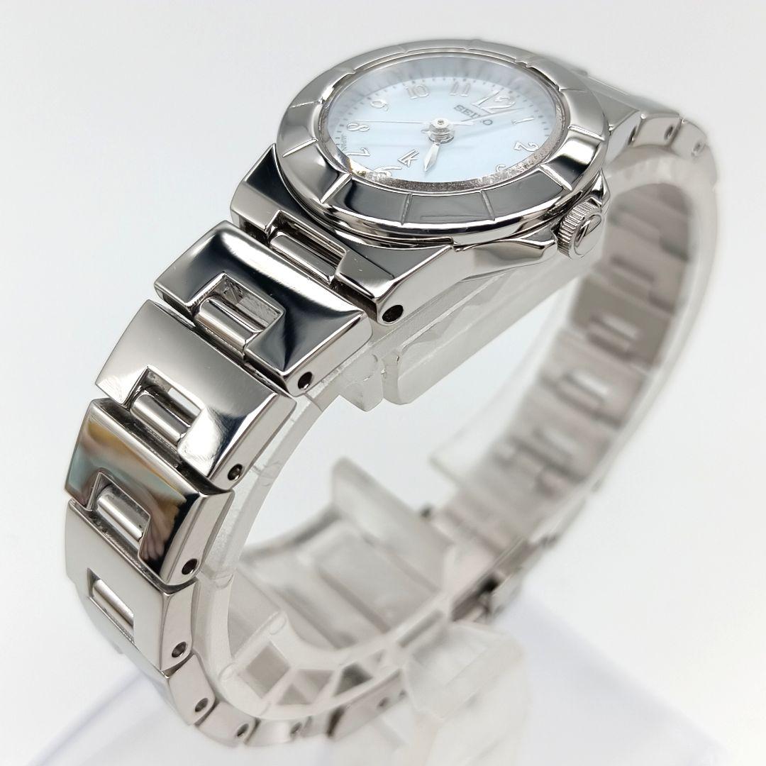 【極美品 シェル文字盤】セイコー　ルキア　レディース腕時計　5I-2