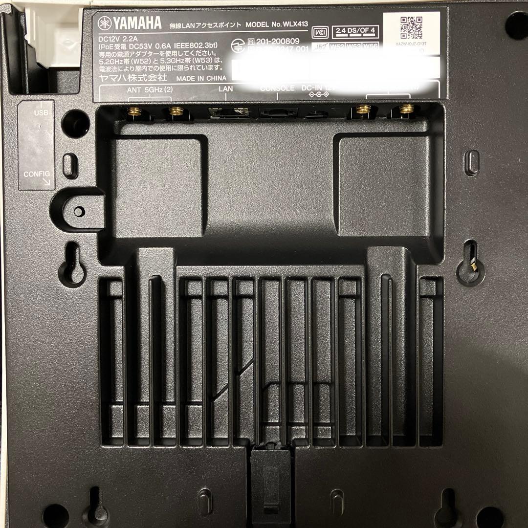 ★超美品 YAMAHA WLX413 無線アクセスポイント 別売電源アダプター付