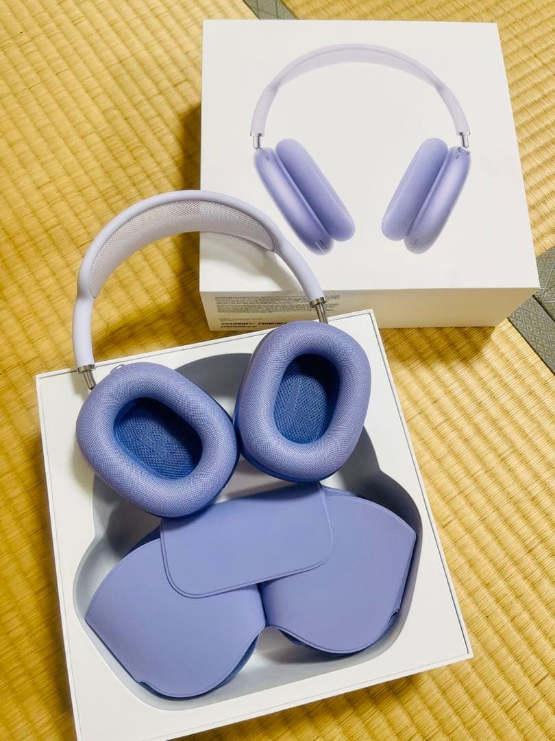 イヤホン AirPods max purple model