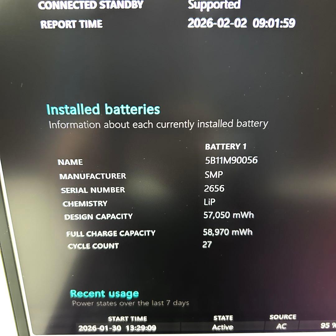 美品 ThinkPad X1 Carbon Gen10 512GB バッテリ良好